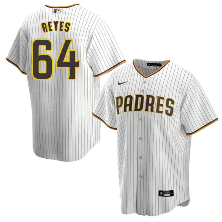 Nike Men #64 Gerardo Reyes San Diego Padres Baseball Jersey Sale-White